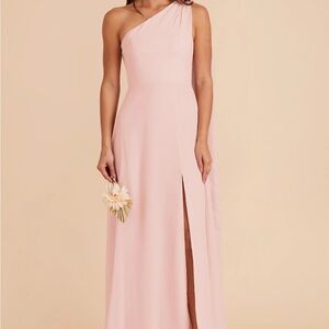 Birdy Grey Melissa Chiffon Blush Dress